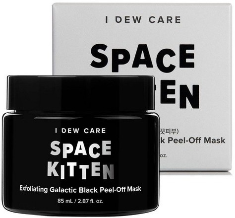 I Dew Care Space Kitten Exfoliating Galactic Black Peel Off Mask