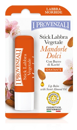 I Provenzali Stick Labbra Vegetale Mandorle Dolci