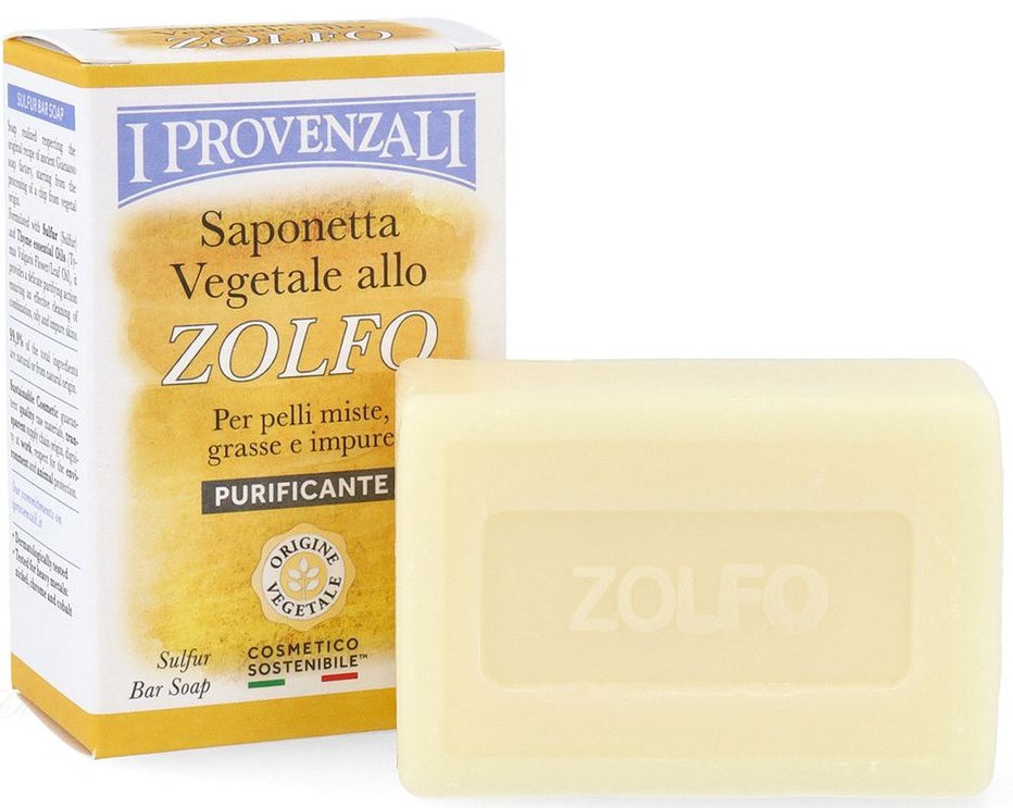 I Provenzali Sulfur Soap Bar