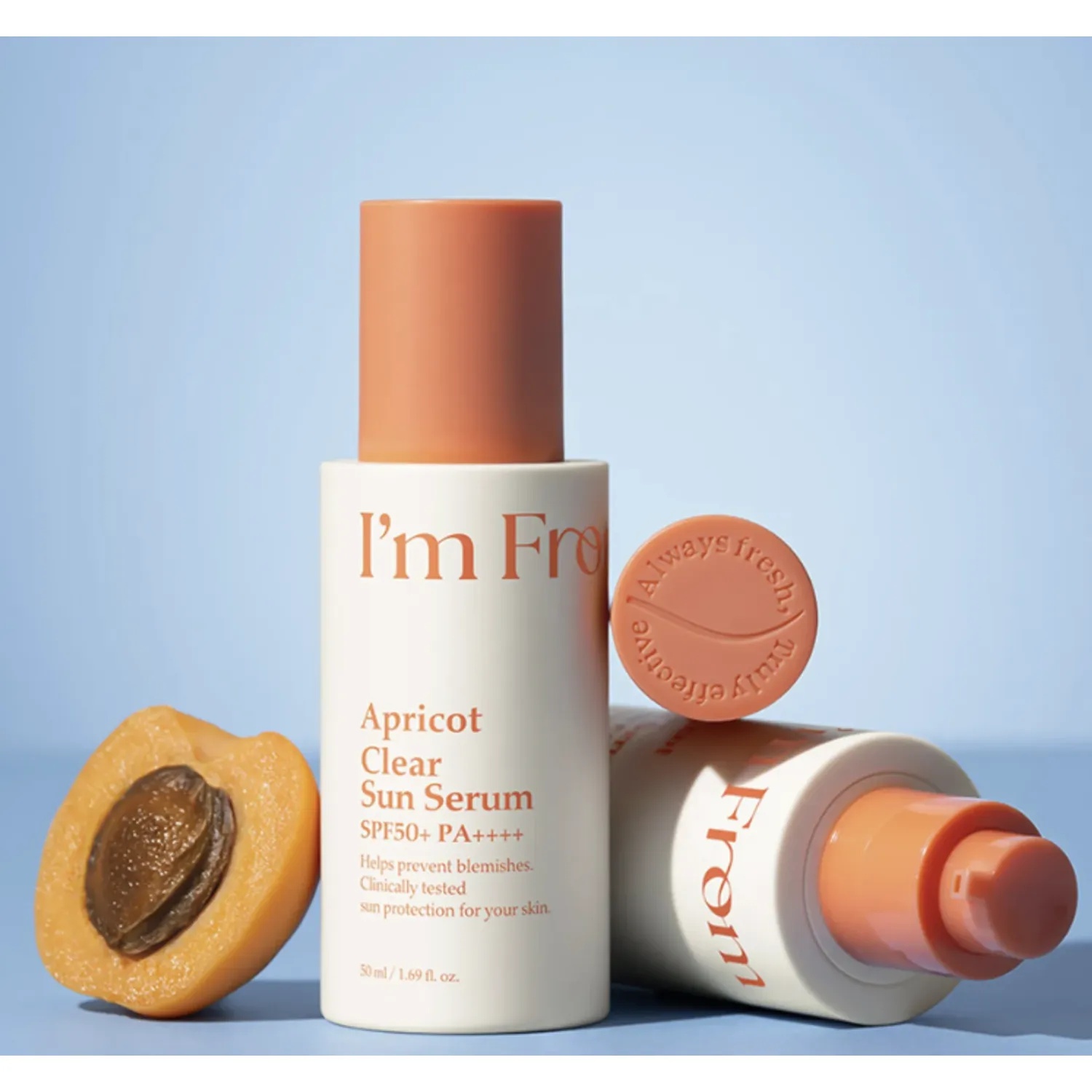 I'm From Apricot Clear Sun Serum SPF50+ Pa++++