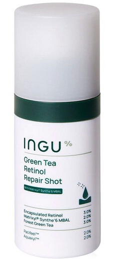 INGU Green Tea Retinol Repair Shot