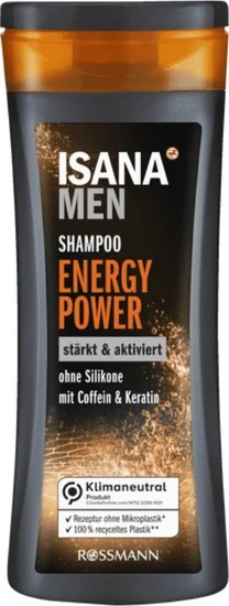ISANA MEN Energy Power Shampoo