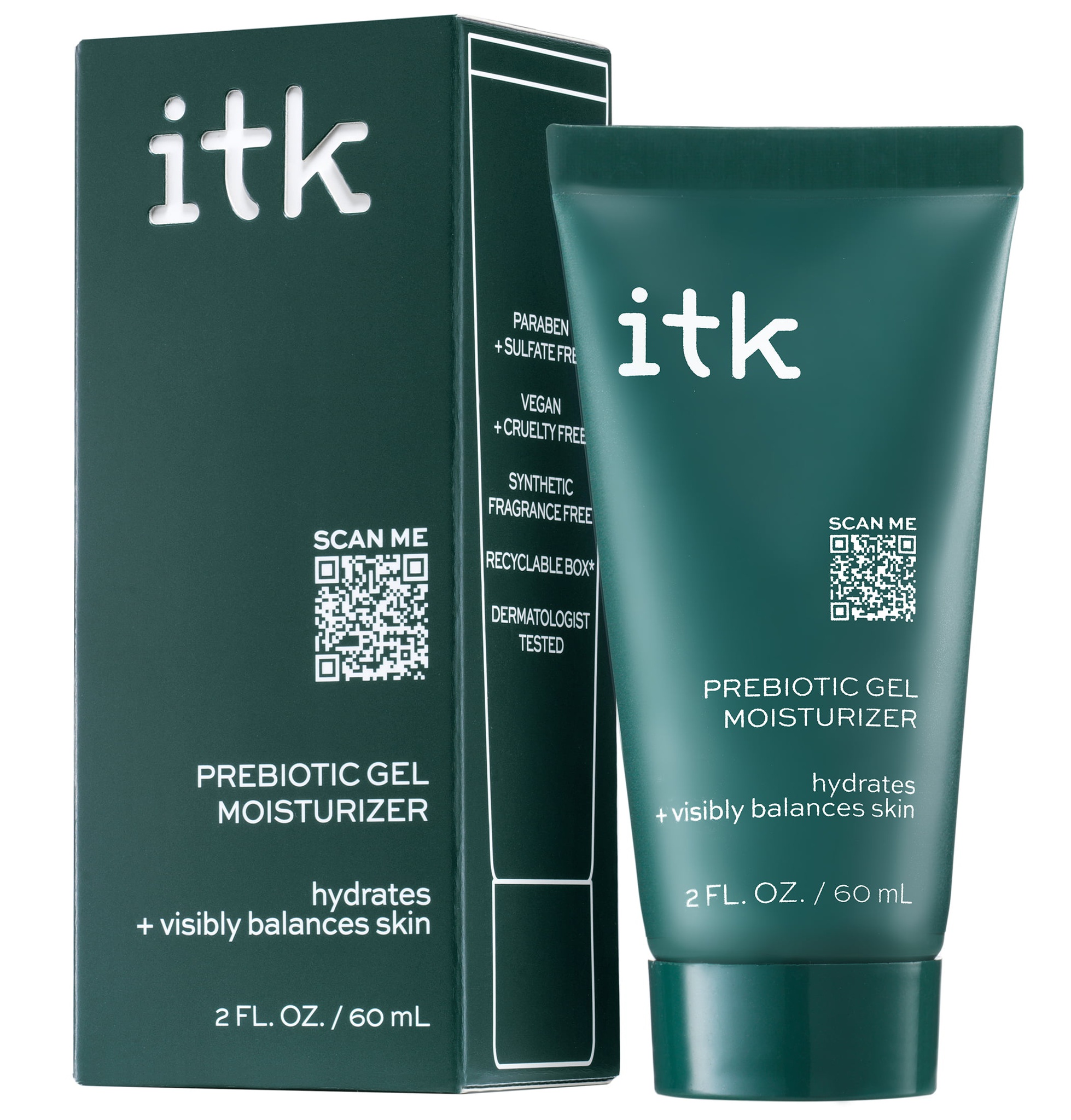 ITK Prebiotic Gel Moisturizer