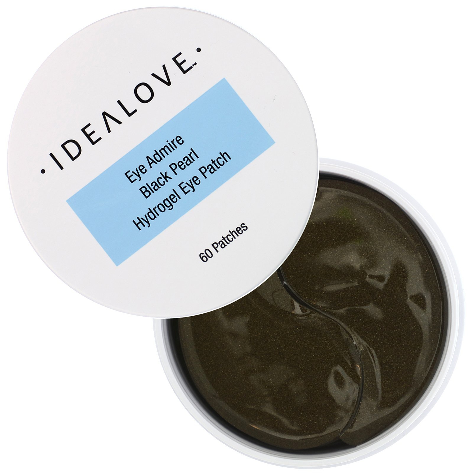 Idealove Eye Admire Black Pearl Hydrogel Eye Patch, 60 Patches