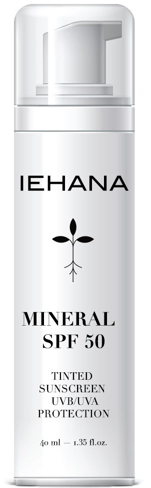 Iehana Mineral SPF 50 Tinted Sunscreen UVA/UVB Protection