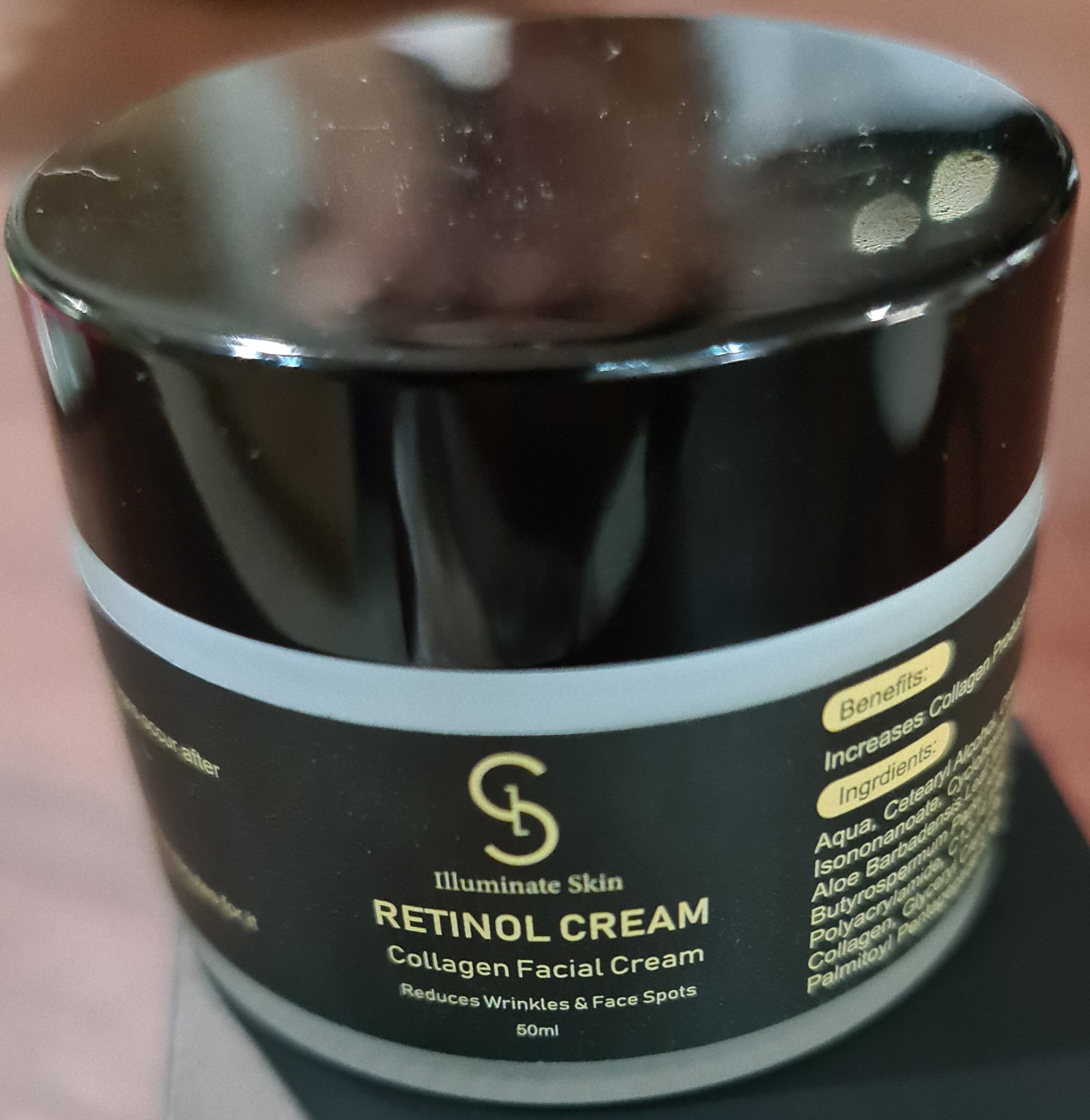 Illuminate Skin Retinol Cream Collagen Facial Cream