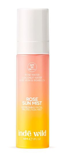 Inde Wild Rose Sun Mist SPF 50 Pa ++++