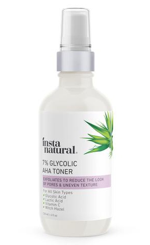 Insta Natural 7% Glycolic Aha Toner