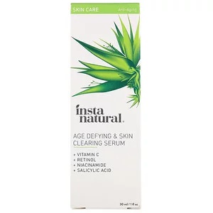 InstaNatural Age-Defying & Skin Clearing Serum, Anti-Aging
