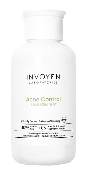 Invoyen Laboratories Acne Control Face Cleanser