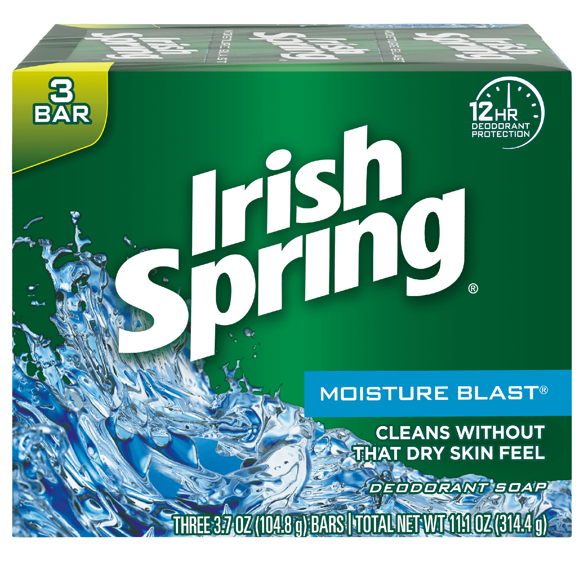 Irish Spring Moisture Blast Bar Soap