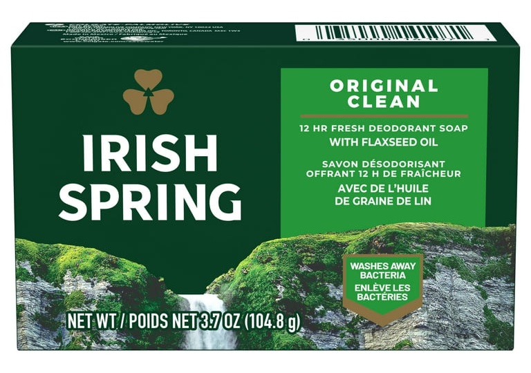 Irish Spring Original Clean Deodorant Bar Soap