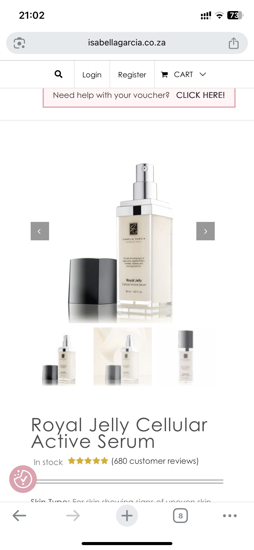 Isabella Garcia Royal Yelly Cellular Active Serum