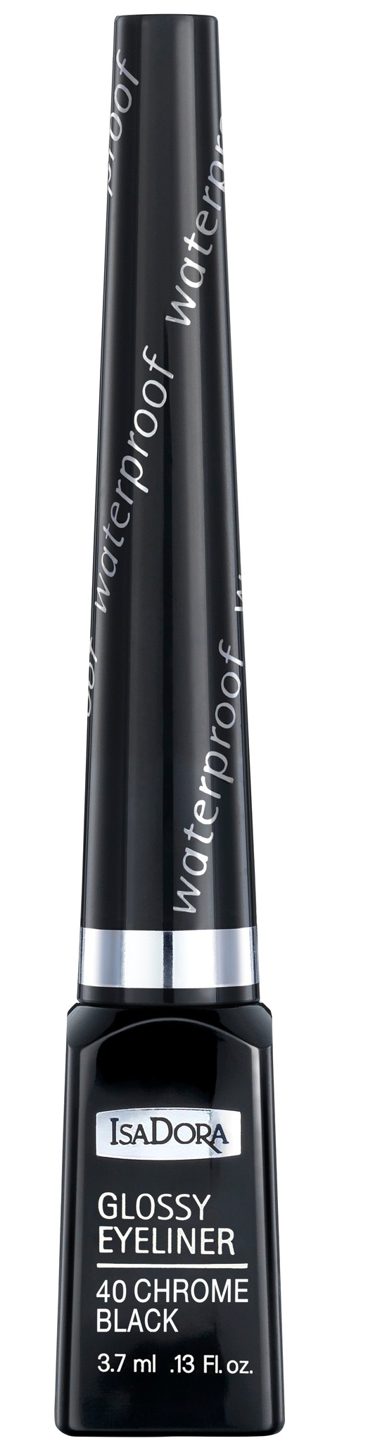 Isadora Glossy Eyeliner 40 Chrome Black