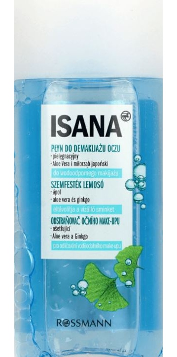 Isana 2-phase Oil Eye Makeup Remover