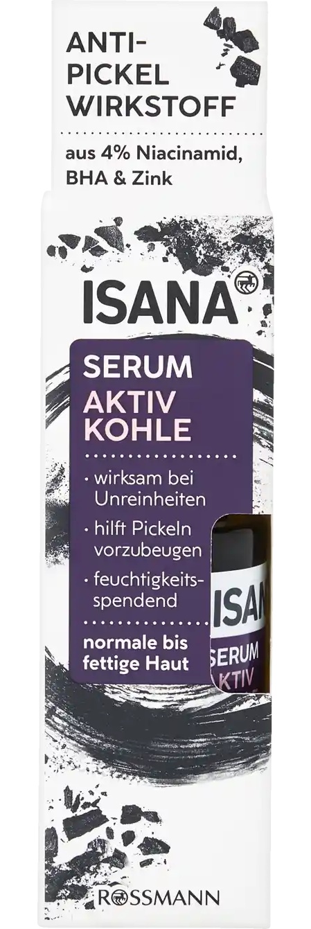 Isana Aktivkohle Serum