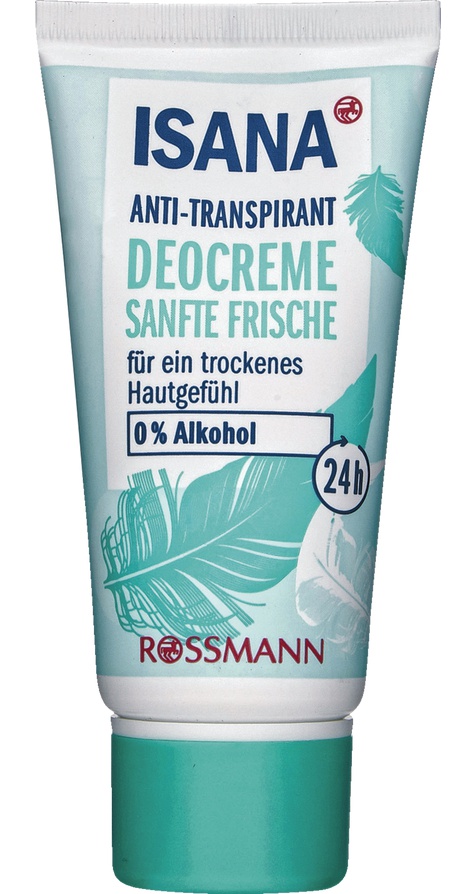 Isana Anti-Transpirant Deocreme Sanfte Frische