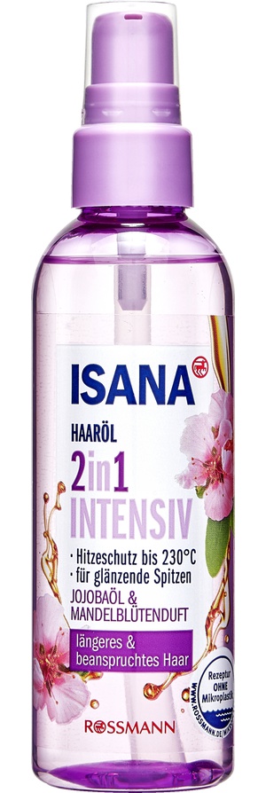 Isana Haaröl 2in1 Intensiv Jojobaöl & Mandelblütenduft