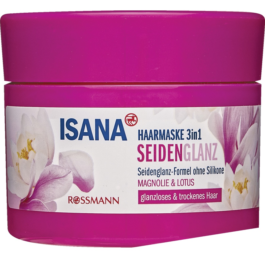 Isana Haarmaske 3in1 Seidenglanz