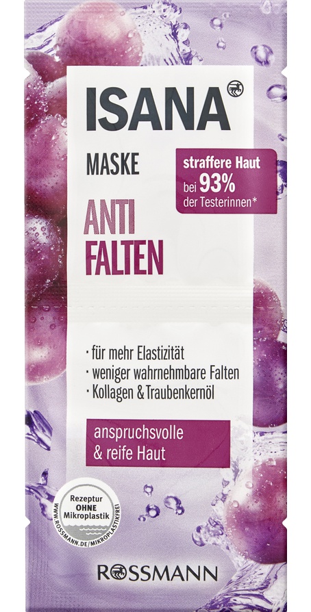 Isana Maske Anti Falten
