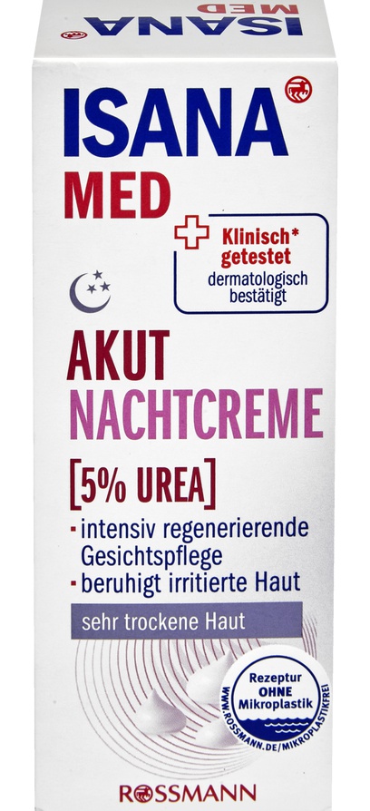 Isana Med Akut Nachtcreme [5% Urea]