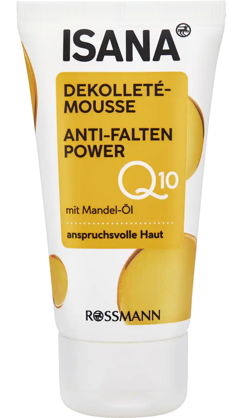 Isana Q10 Anti-Falten Power Dekolleté-Mousse