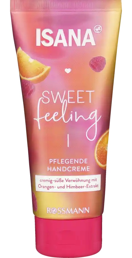 Isana Sweet Feeling Pflegende Handcreme