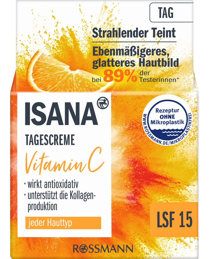 Isana Tagescreme Vitamin C