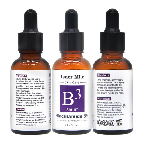 Isner Mile B3 Serum Niacinamide 5%