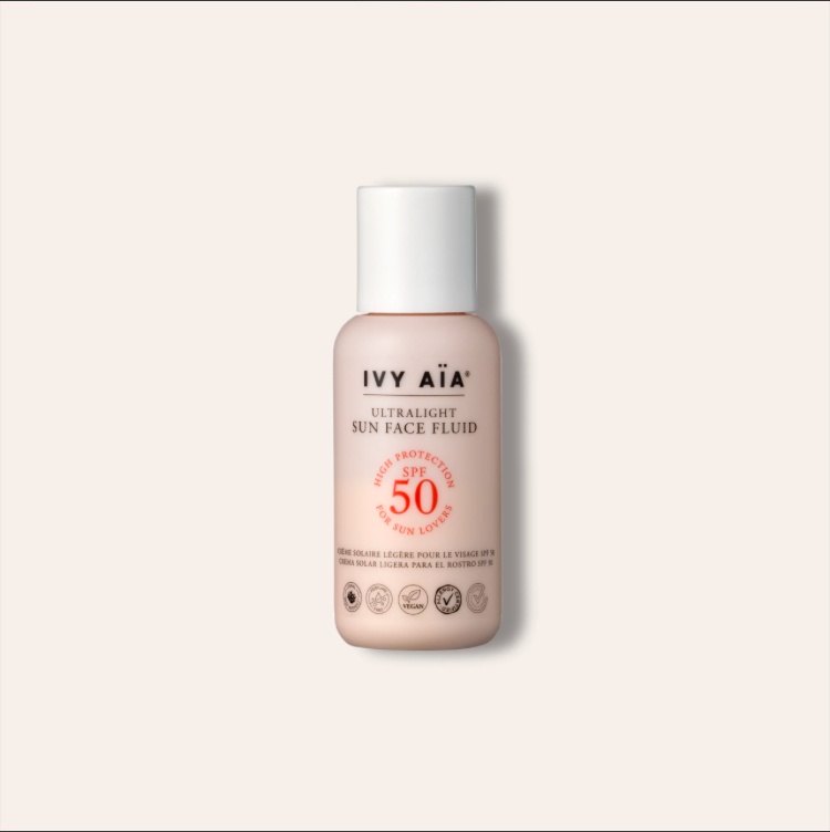 Ivy Aïa Ultralight Sun Face Fluid SPF50