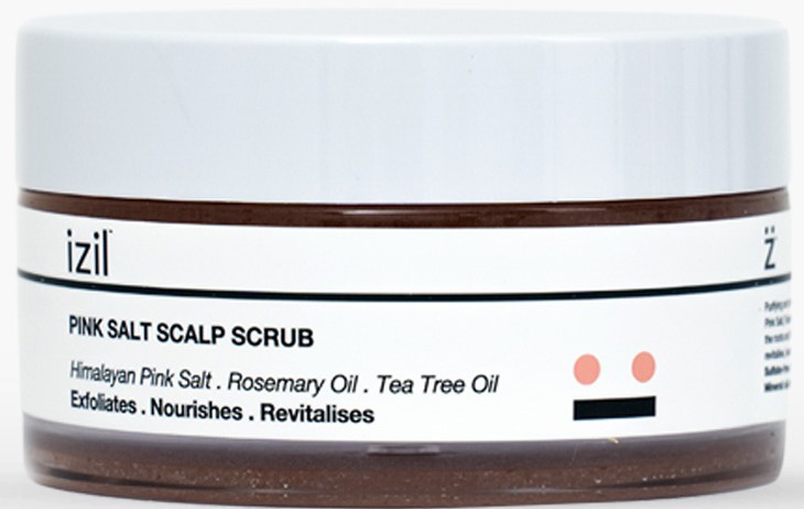 Izil Pink Salt Scalp Scrub