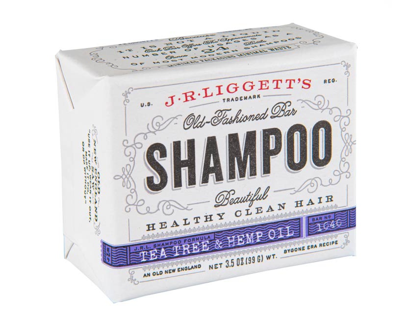 J.R.Liggett's Tea Tree & Hemp Oil Formula Shampoo Bar