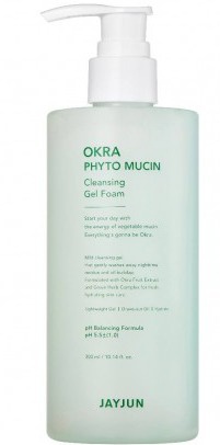 JAYJUN Okra Phyto Mucin Cleansing Gel Foam