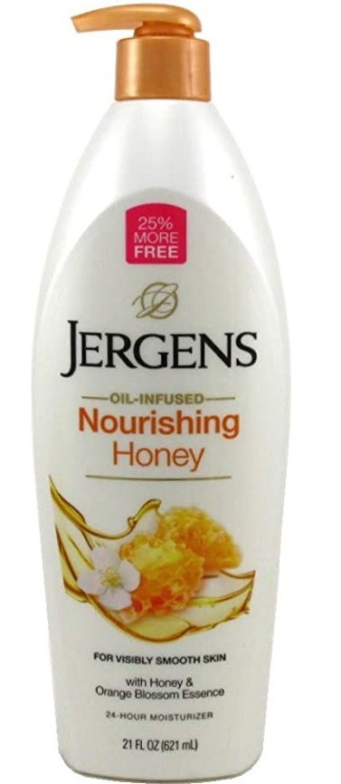 JERGENS Nourishing Honey Body Lotion, For Dry Skin
