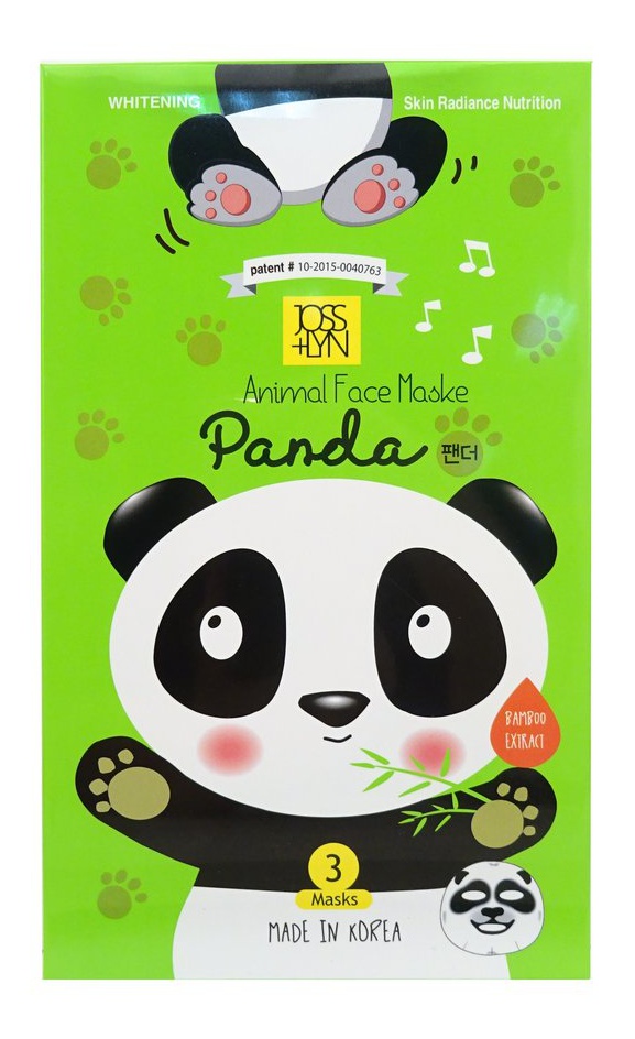 JOSSLYN Panda Animal Face Maske
