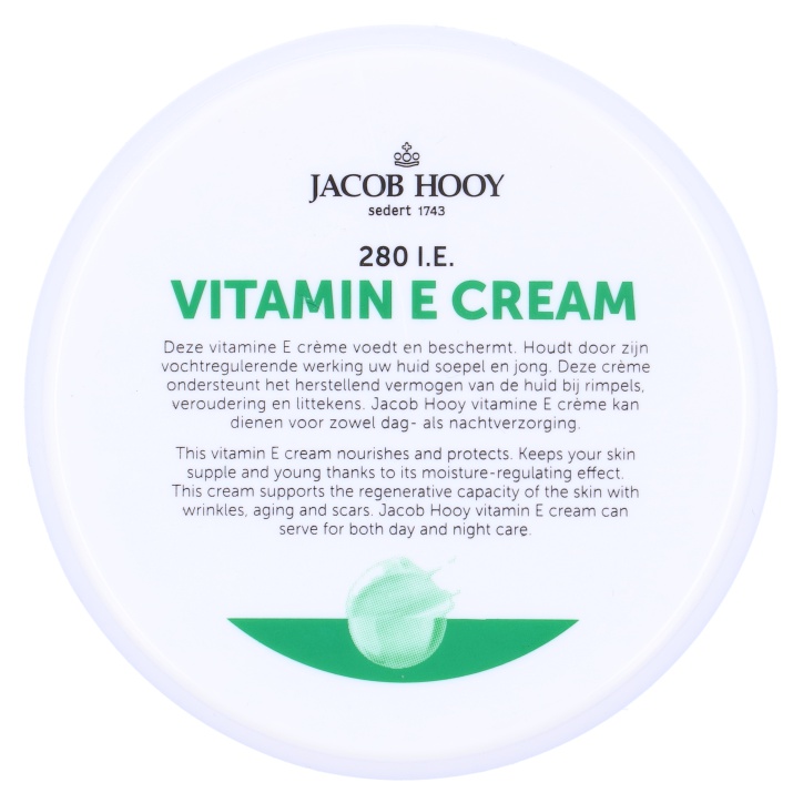 Jacob Hooy Vitamine E Crème