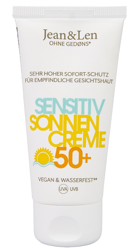 Jean & Len Sensitiv Sonnencremes 50