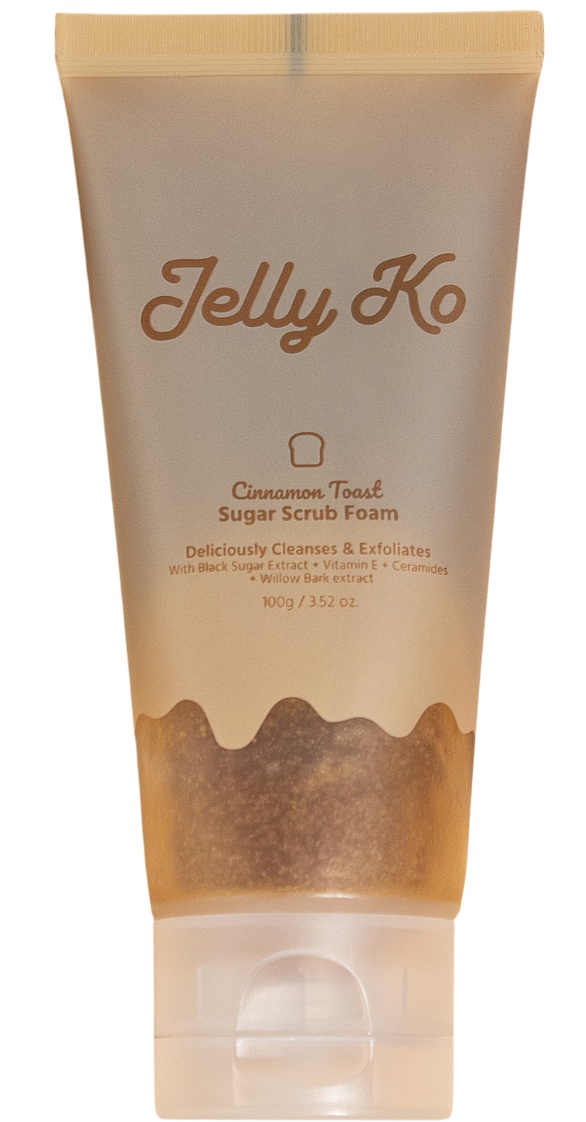 Jelly ko Cinnamon Toast Sugar Scrub Foam