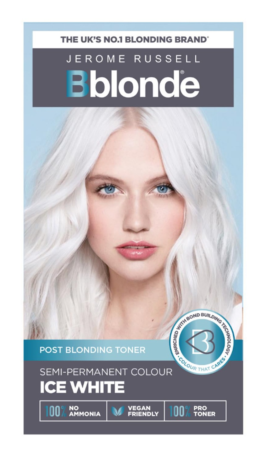 Jerome Russell Bblonde Post Blonding Toner Ice White