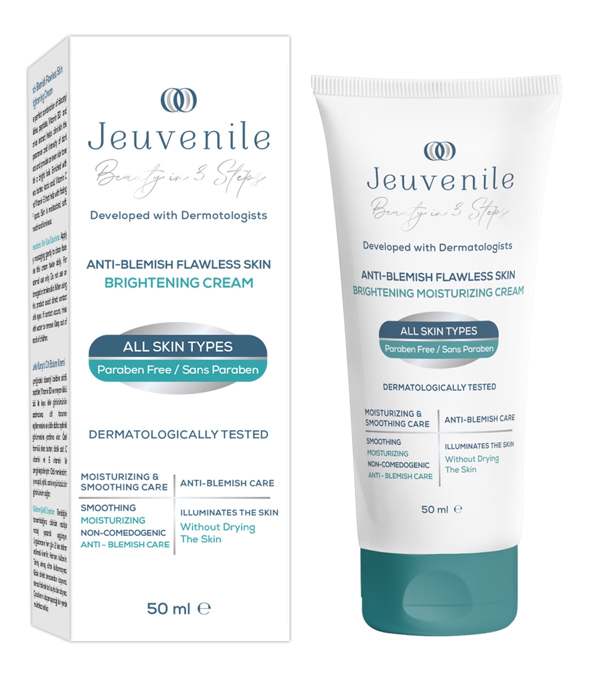 Jeuvenile Anti-Blemish & Anti-Dark Spot Flawless Skin Brightening Moisturizing Cream