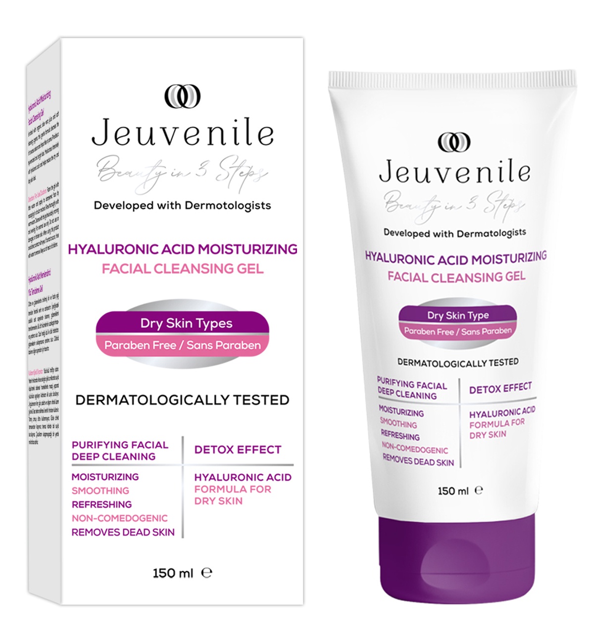 Jeuvenile Hyaluronic Acid Moisturizing Facial Cleanse Gel