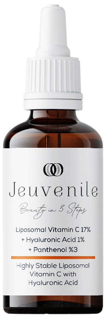 Jeuvenile Liposomal Vitamin C %17 + Hyaluronic Acid %1 + Panthenol %3 C Face Serum