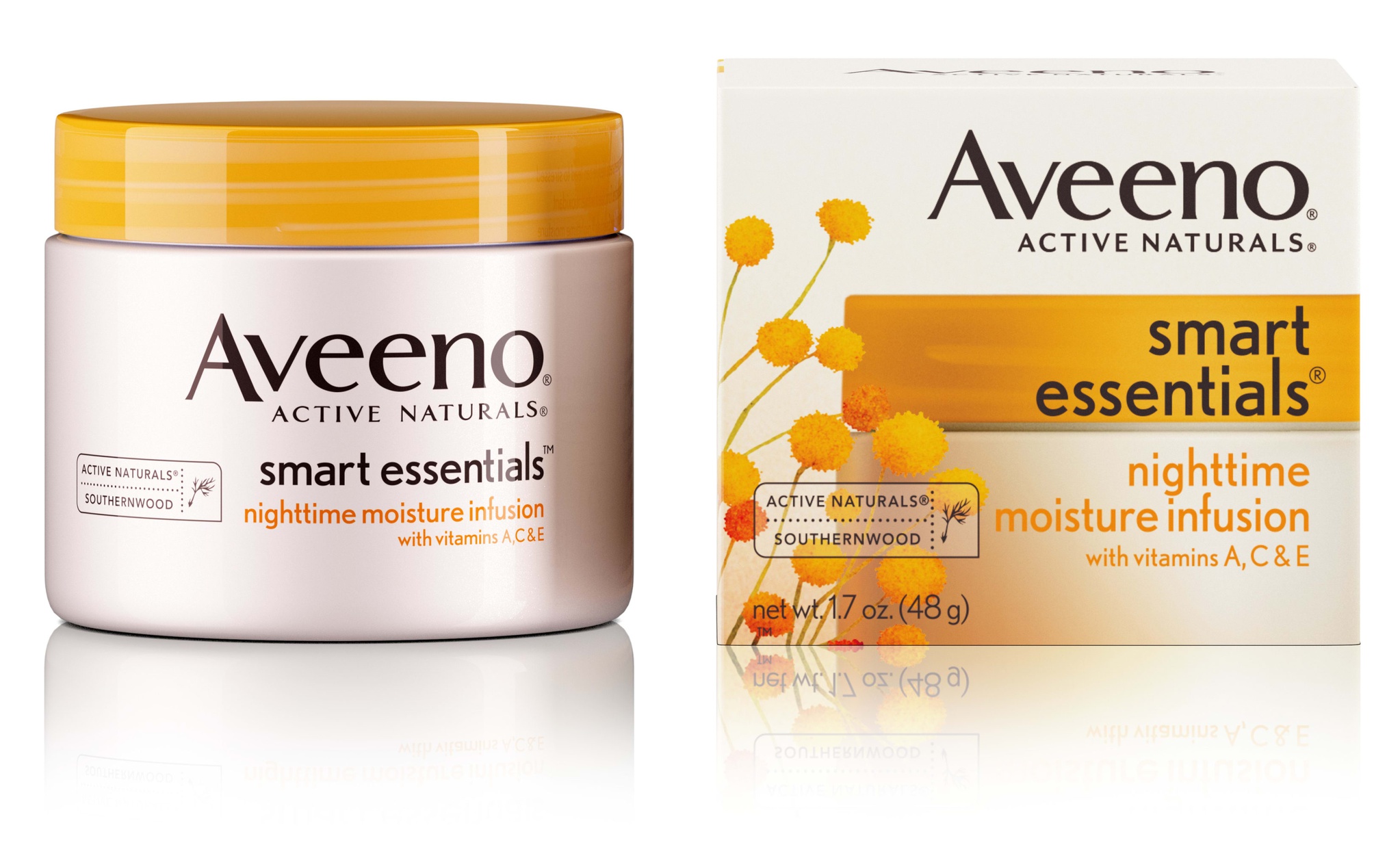 Johnson and Johnson Aveeno Aveeno Active Naturals Smart Essentials Nighttime Moisture Infusion