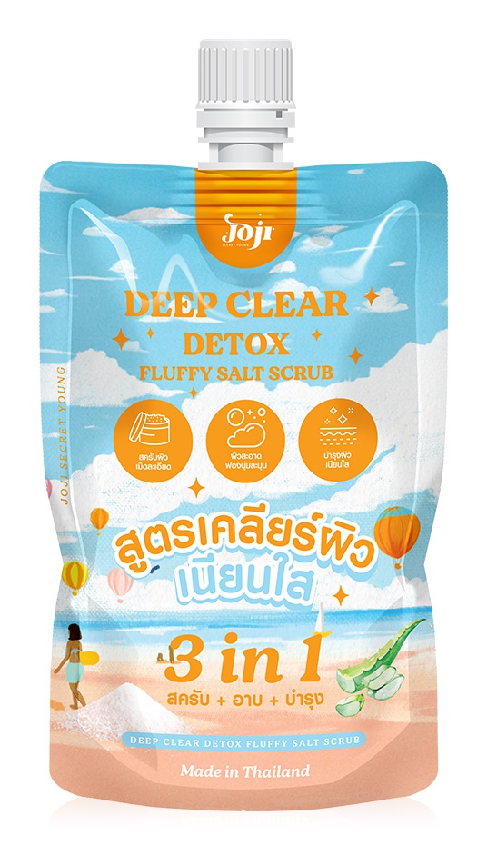Joji Secret Young Deep Clear Detox Fluffy Salt Scrub