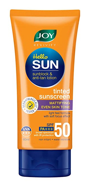 Joy Revivify Hello Sun Sunblock & Anti-Tan Lotion Sunscreen Spf 50, Pa+++
