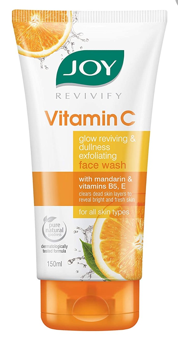 Joy Revivify Vitamin C Glow Revving Dullness Exfoliating Face Wash