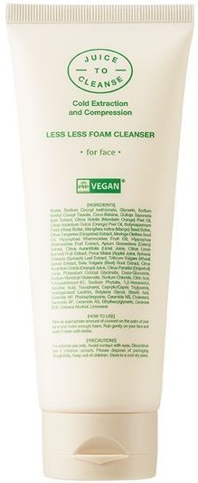 Juice to Cleanse Less Less Foam Cleanser