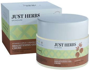 Just Herbs Brightening Gel Creme - Vitamin C Amla & Liquorice Root