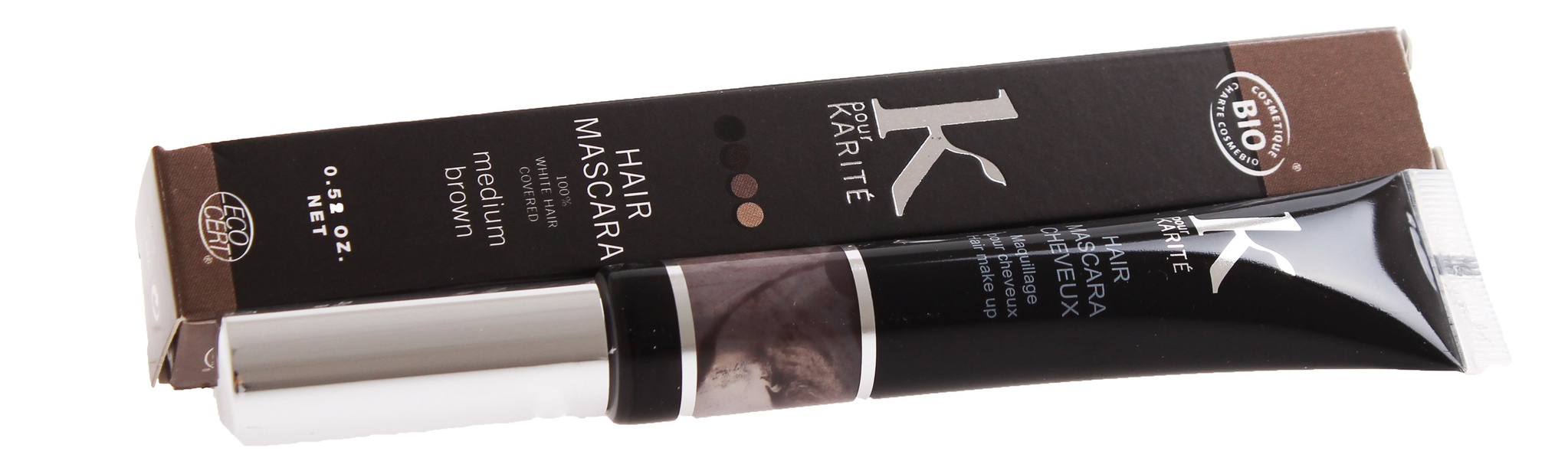 K Pour Karitè Hair Mascara Cheveux Marrone Medio