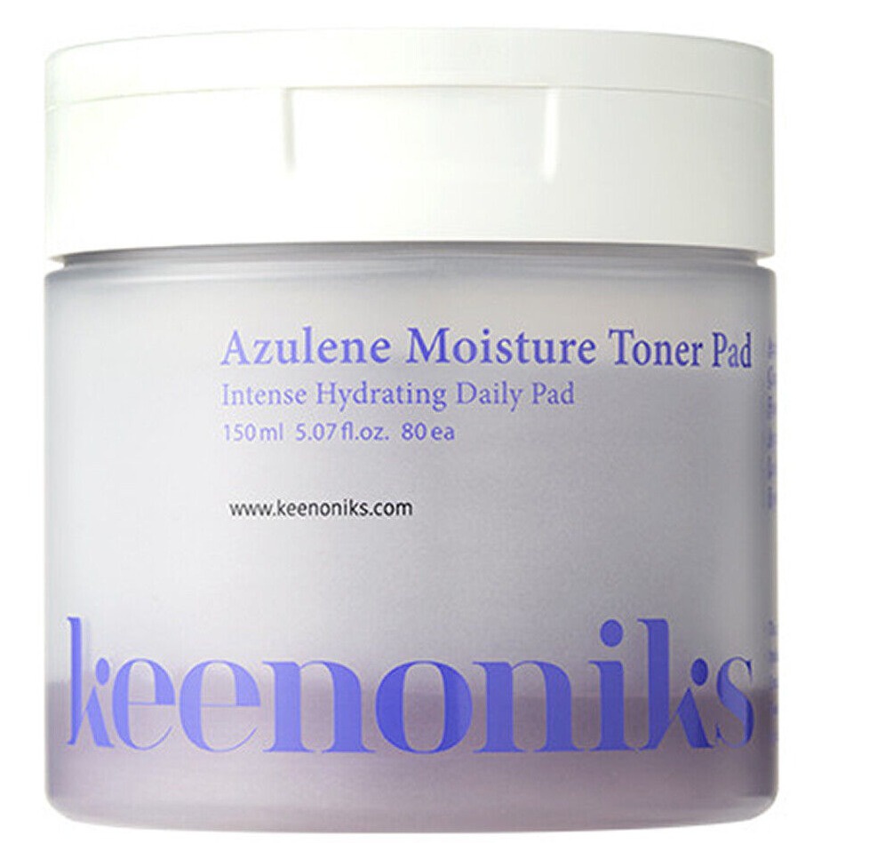 KEENONIKS Azulene Moisture Toner Pad